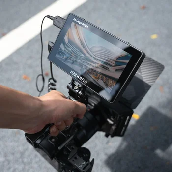 FEELWORLD F6 PLUSX 5.5 Inch Camera Monitor High Bright 1600nit Touch Screen DSLR Camera Dslr Field Monitor detail image