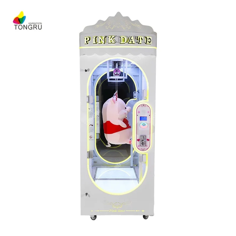 Cut 2 Win Arcade Game Machine - Big Plush Prize Vending