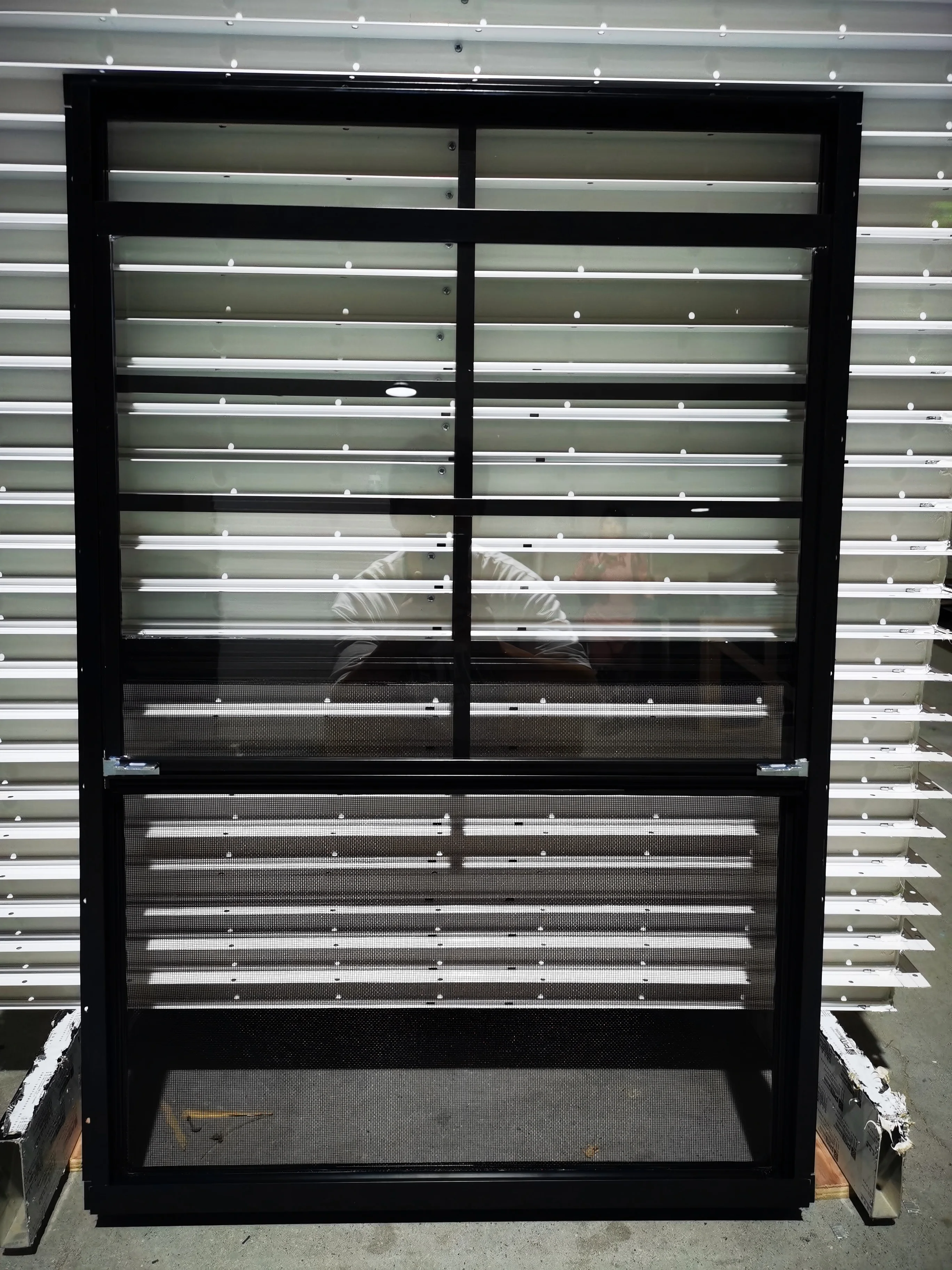 product aluminum vertical sliding shed windows-16