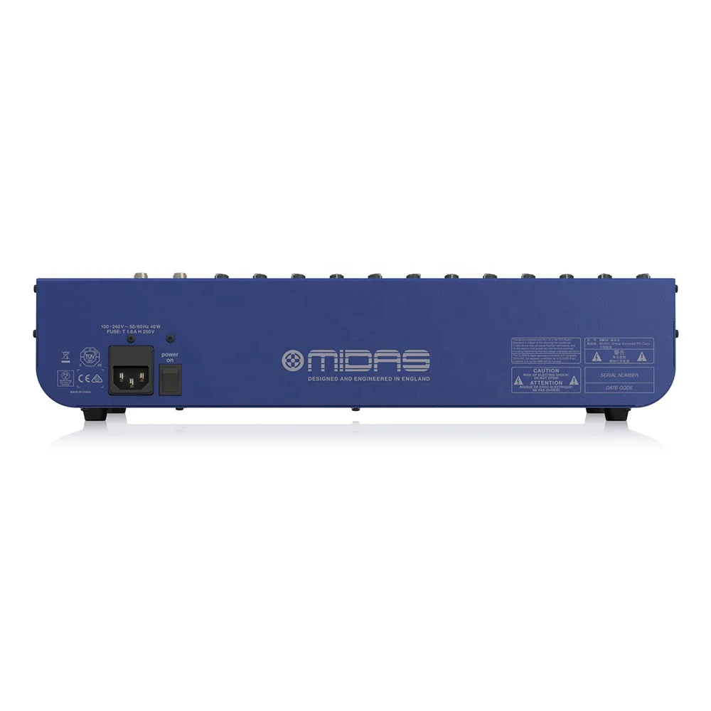MIDAS DM16サウンドシステムスピーカー用16チャンネルアナログ