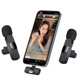 ワイヤレスマイク K8 ワイヤレス録音マイク K8～K9 (ノイズキャンセリング) | MiTuNet