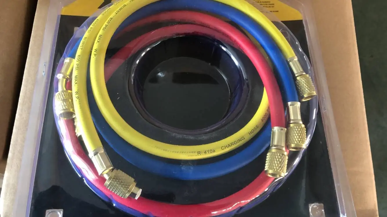 PVC gas hose for freon gas r134a r22 r410a flexible hose for gas with competitive price details