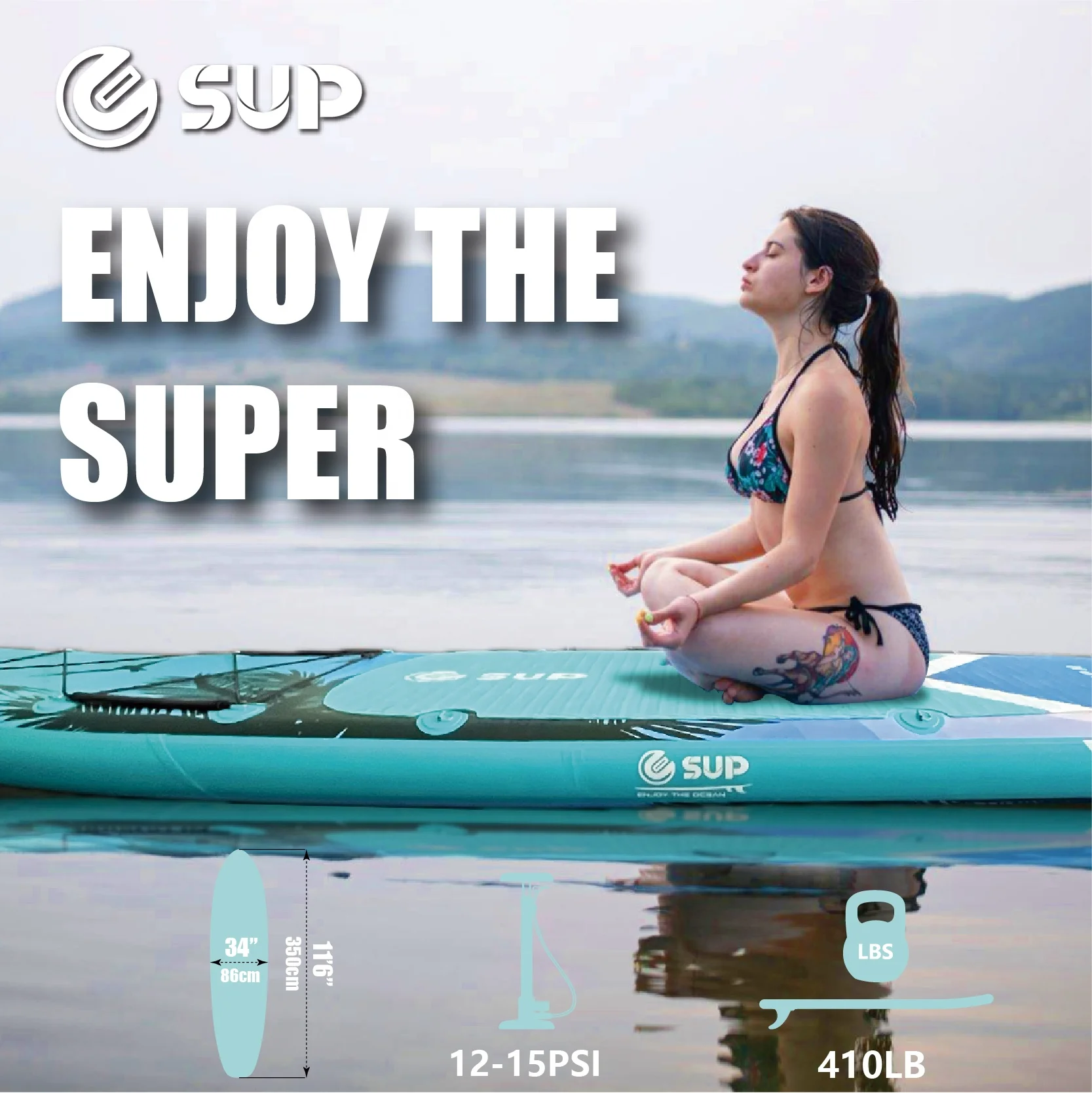 Wholesale Premium Stand-Up Paddleboard for Touring Drop Stitch Inflatable Accessory with Drop Stand
