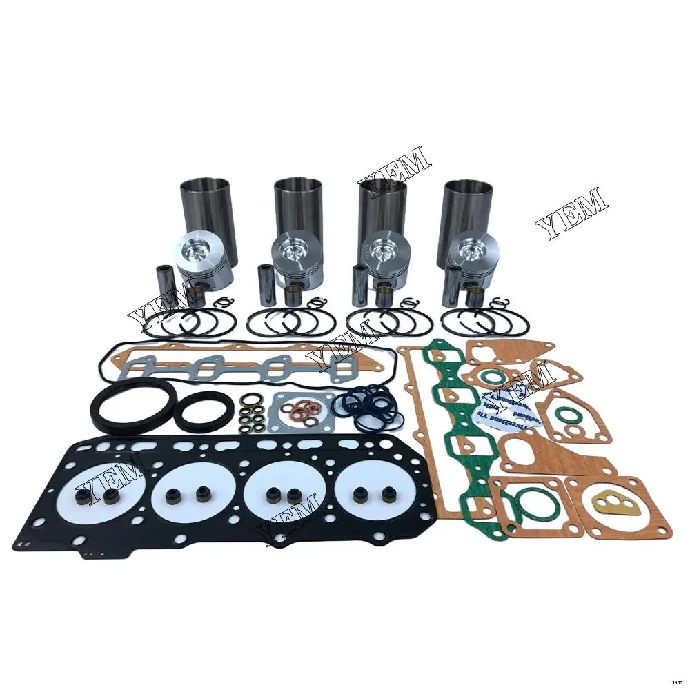 Wholesale High Quality 4D84-3 Rebuild Kit With Cylinder Gasket Kit Piston Rings Liner for Yanmar