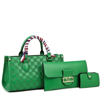 2022 new hand bag set fashion ladies bags women 3 pieces high quality clear purses women shoulder bag handbags set