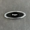 Insignia negra + CRÁNEO plateado