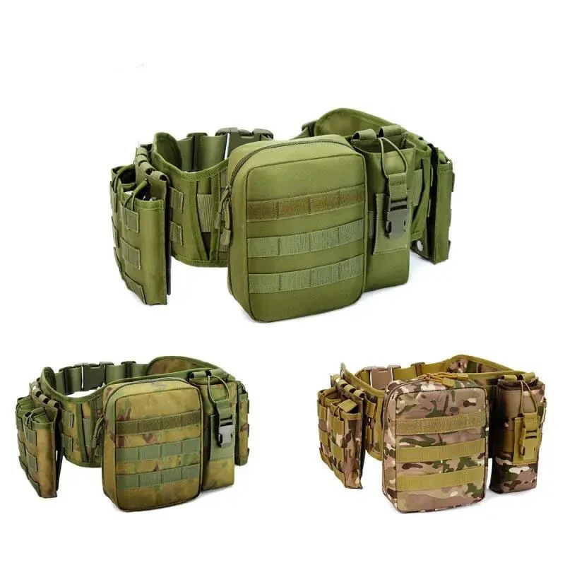 Hot Selling Premium Camouflage Tactical Waist Cover Multifunctional Carrying High Capacity Waterproof Camouflage Waist Belt