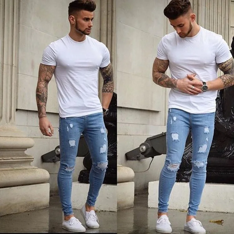 men style with jeans