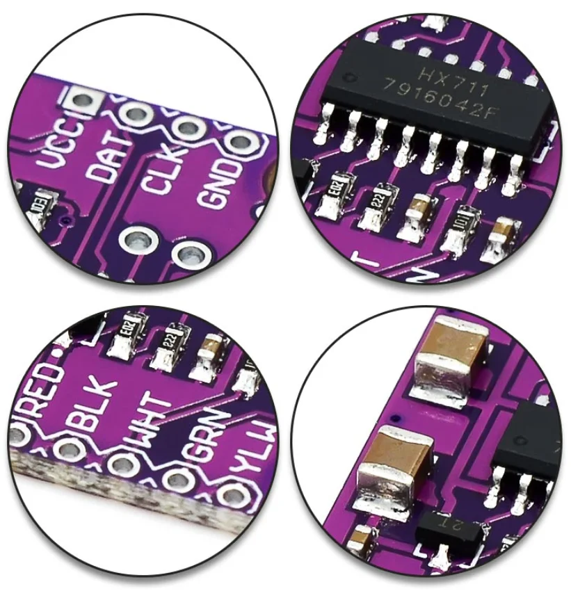 HX711 - Weighing Sensor 24 Bit Precision (purple)