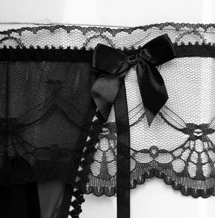 Male Black Lace Panties Underwearsexy Erotic Lingerie Men's Briefs Men