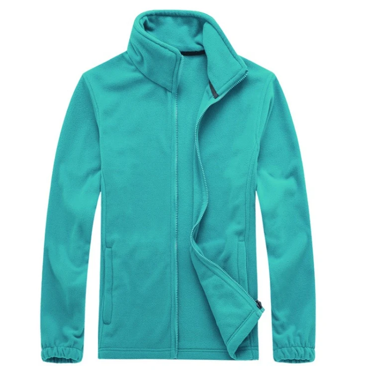 High Quality Custom Logo 100% Polyester Lightweight Windproof Tech Micro Polar Fleece Jacket for Women