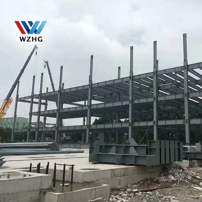 High Rise Construction Prefabricated Steel Structure Shopping Mall Supermarket Building
