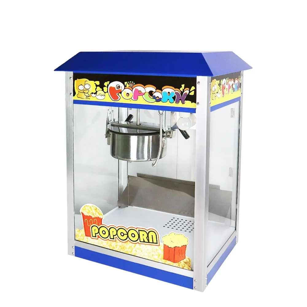 Wholesale Price Cinema  Electric Automatic Popcorn Maker Industrial Commercial Popcorn Machine