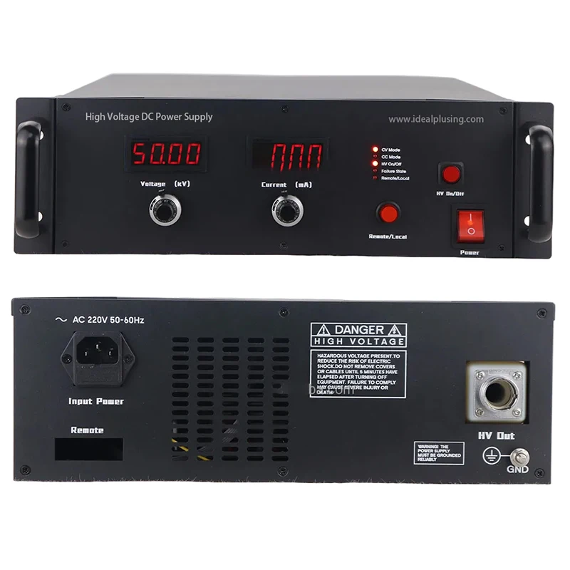 150W 50kv 3ma Ac to Dc Regulated Power Supply High Voltage Ac Power Supply for Electrostatic Flocking