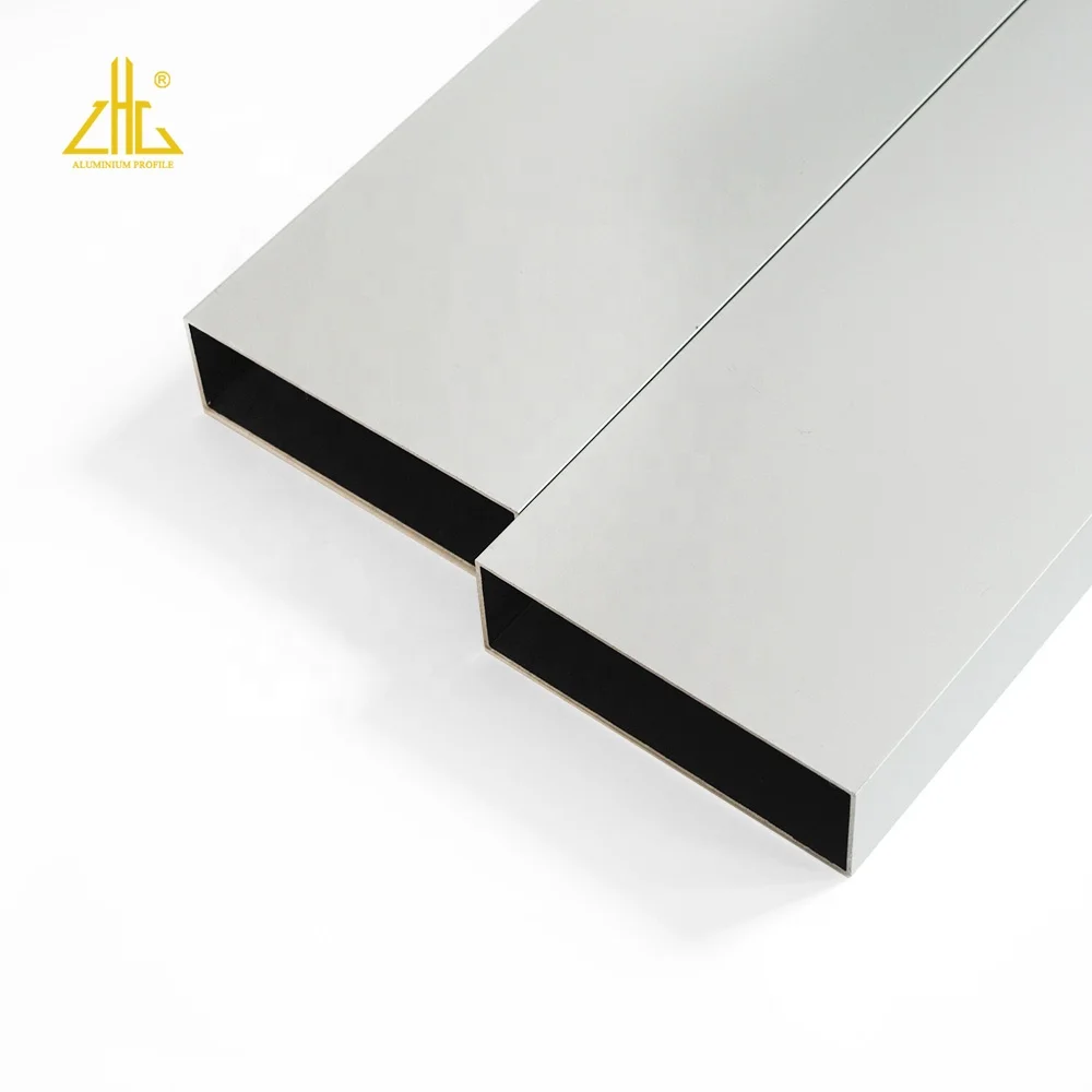 All Types of Aluminium Pipe Prices,100*50*2.0 square Aluminum Hollow Profile,aluminium Box Profile Price Per kg