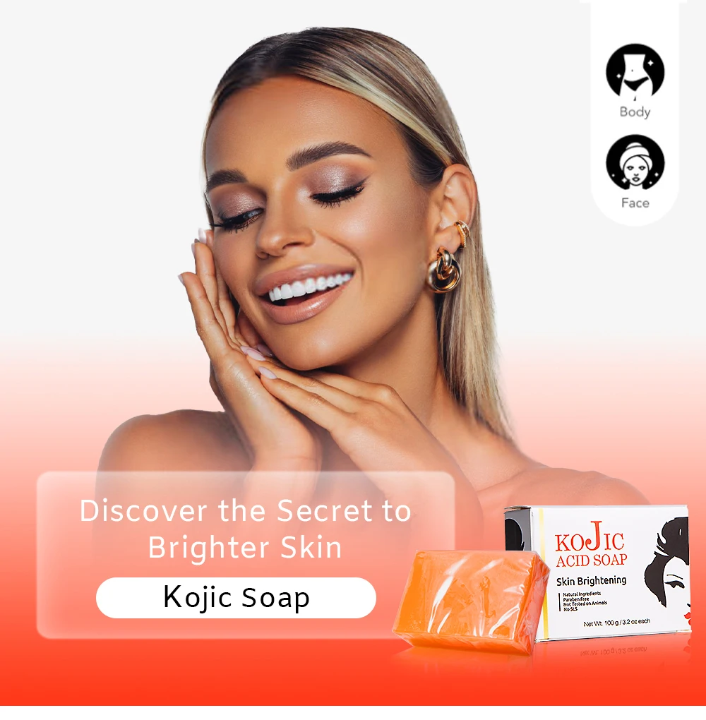 Custom Ingredients Anti Acne Whitening Kojic Acid Face