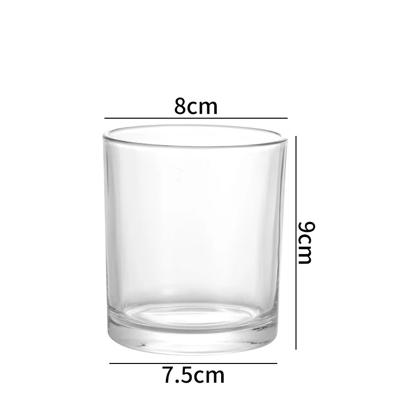 Wholesale Unique Candle Jars Luxury Shiny Iridescent Glass Candle Jars