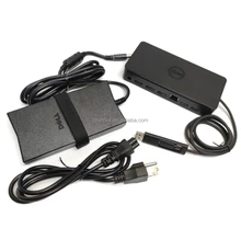 D6000 Universal Docking Station Laptop Connection Adapter with 130W Power Supply