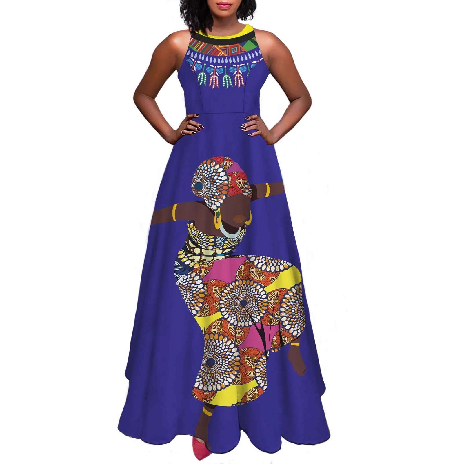 Kitenge african 2024 dress designs