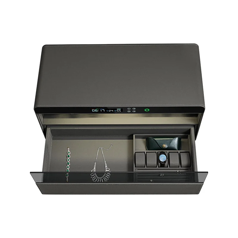 Custom Smart Fingerprint Drawer Safe Jewelry Box Premium
