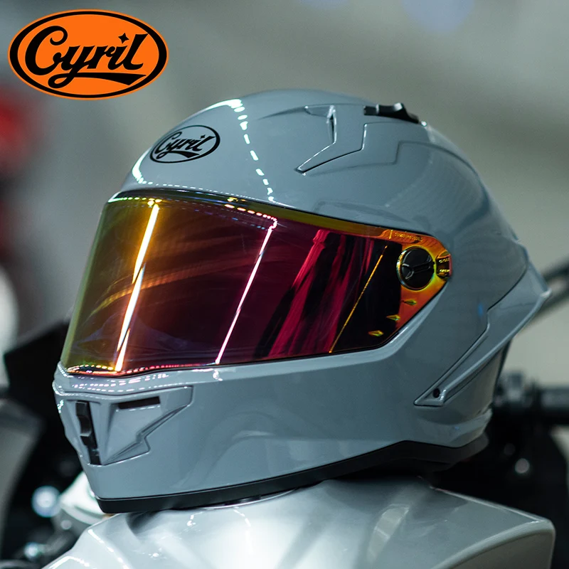 Fashion Cyril R1 Ladies Full Face Motorcycle Helmet - DOT