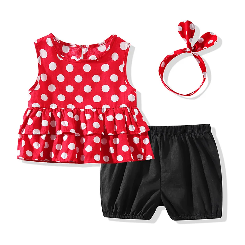 Comprar Pantalón corto de lunares negro Pantalones cortos