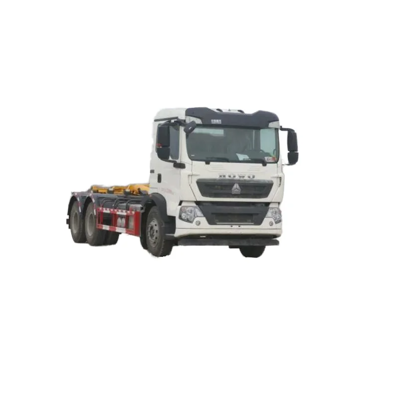 Тяжелый грузовик с крюком Мусоровоз 6x4 дизельное шасси 20 кубических автомобилей съемный мусоровоз