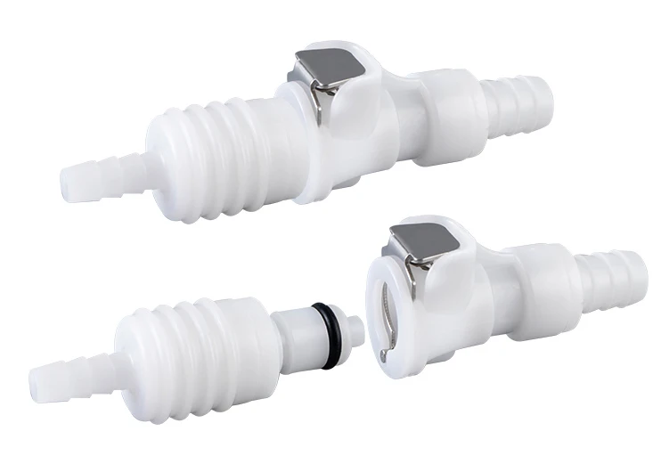 Plastic Quick Coupling Hose Connector For Pvc Tubes Of Prevent Dvt Air