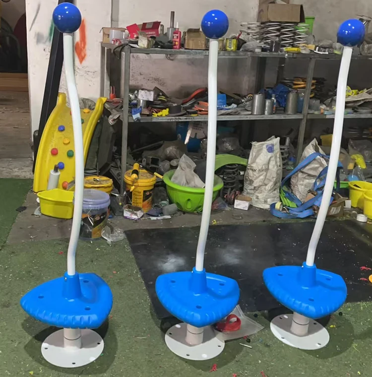Factory Direct High Quality Mini Children's Carousel Outdoor Playground Triangle Spin Fun