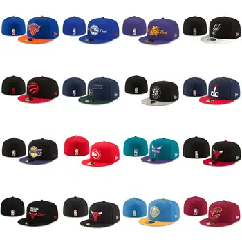 Ready To Ship Embroidery American Basketball Fitted Caps Hat For 30 ...