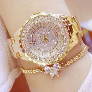 BS Explosion Models New Top Selling Watches Factory Direct Sales Custom full Diamond Women Watch