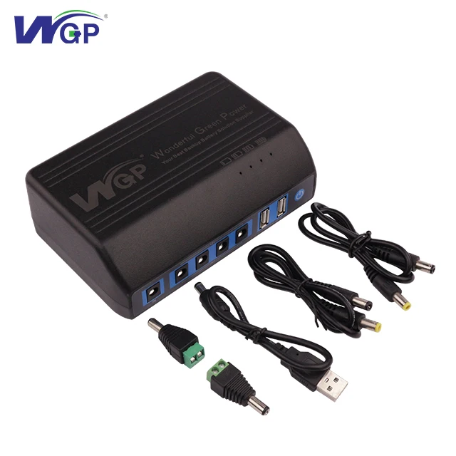 Mini Ups Battery Backup 31200mah Mini Ups  Battery 5v 12v Backup Dc 12v
