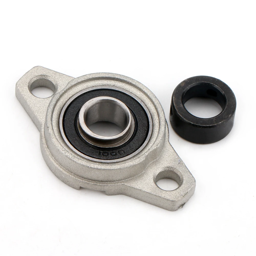 Ufl000 10mm Bore Pillow Block Zinc Alloy Bearing Unit U000 Bearing Fl000  Housing - Buy Eccentric Collar Locking Two-bolt Flange Unit 10mm  Shaft,Ufl000