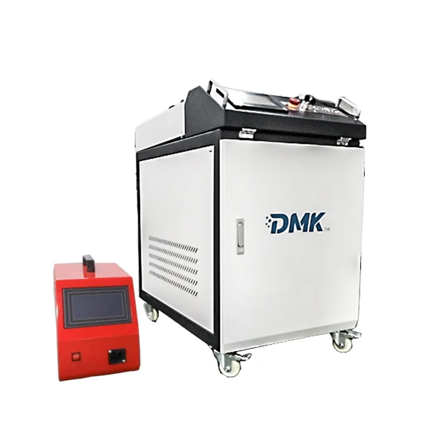 DMK Fiber Laser Cutting+Cleaning+Welding Portable Wire Feeder Application 3-in-1 laser head  Multifunctional machine