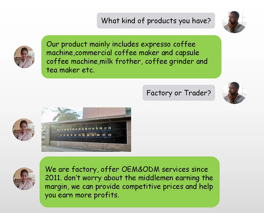 Espresso Coffee Machine Home Coffee Maker Coffee Machine semi-Automatic OEM Steel Stainless