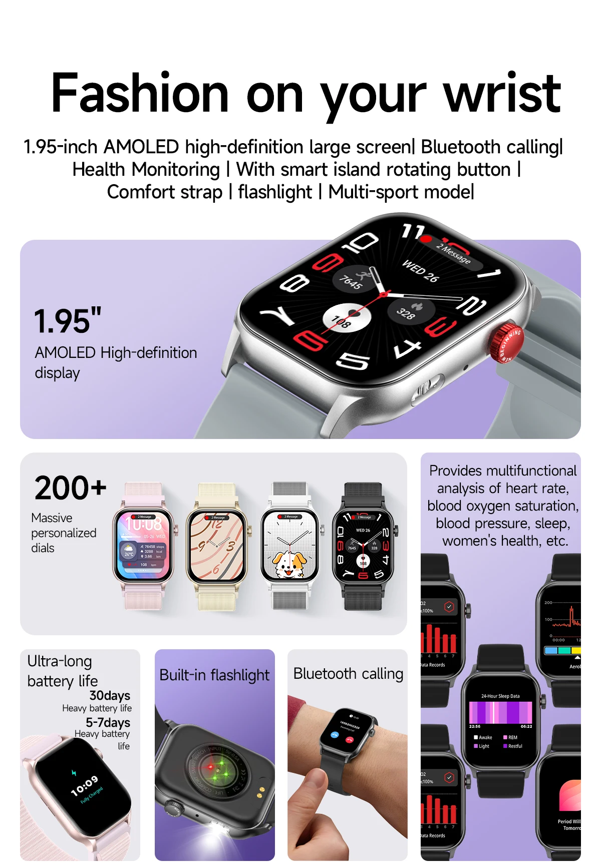 Welcome OEM Order, Factory Whole Selling 2025 Kr86 Women 1.95