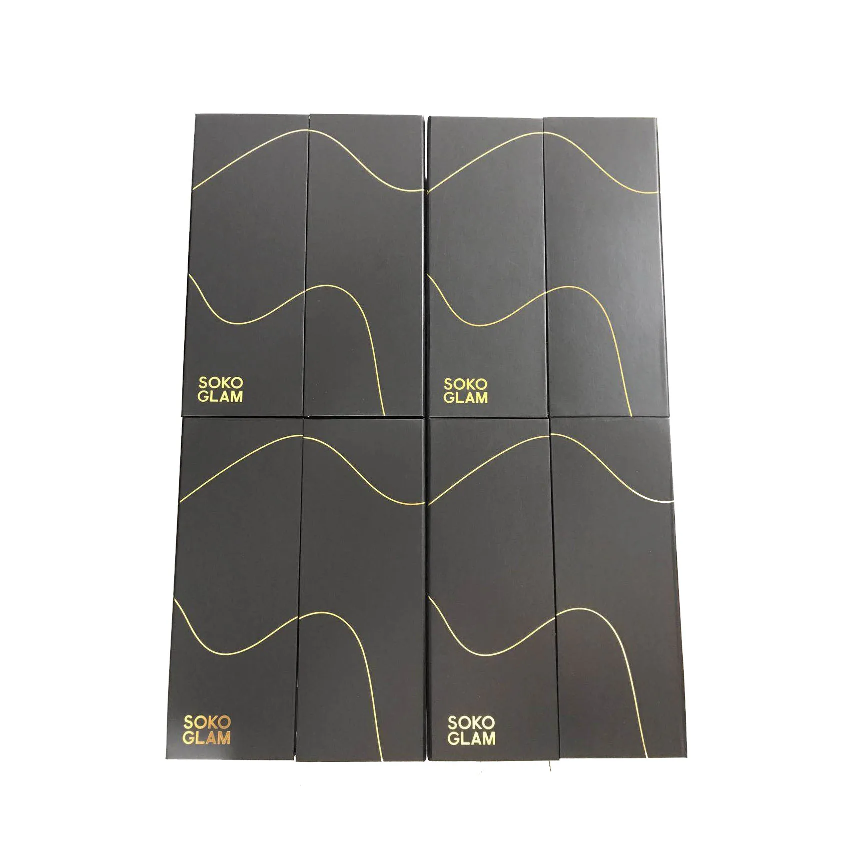 2021 New Custom Made Cardboard Countdown Flavour Gift Box Essential Packaging Box Cosmetic Set Beauty Advent Calendar
