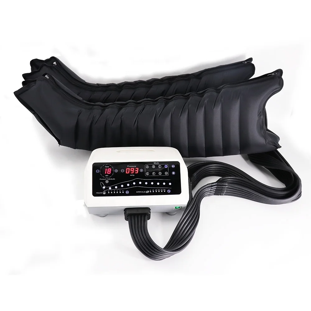 home use lymphatic drainage 12 chamber air pressotherapy body massager-4