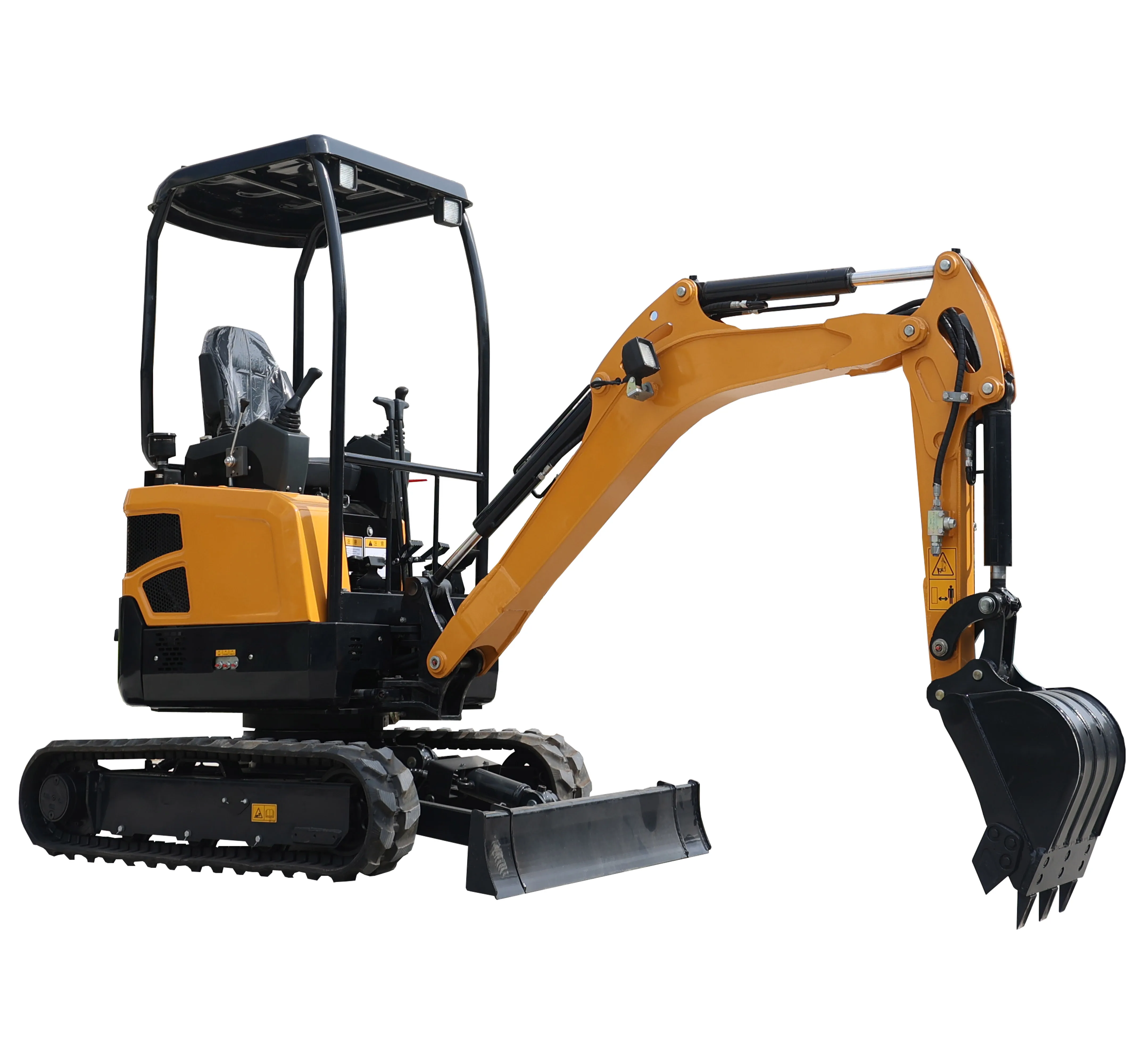 Cartiwell Small Excavator Mini Excavator 1.2 Ton Digger Minipelle Micro Excav Hydraulic Breaker for Sale With Cheap
