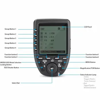 Godox Xpro-N 2.4G I-TTL HSS Wireless Flash Trigger Transmitter for Nikon DSLR product image