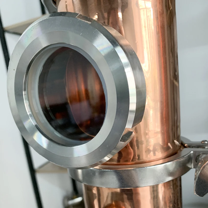 Factory Genyond Wine Alcohol Distillation Equipment/moonshine Distillery/copper Distiller for Gin Vodka Brandy Whisky Rums