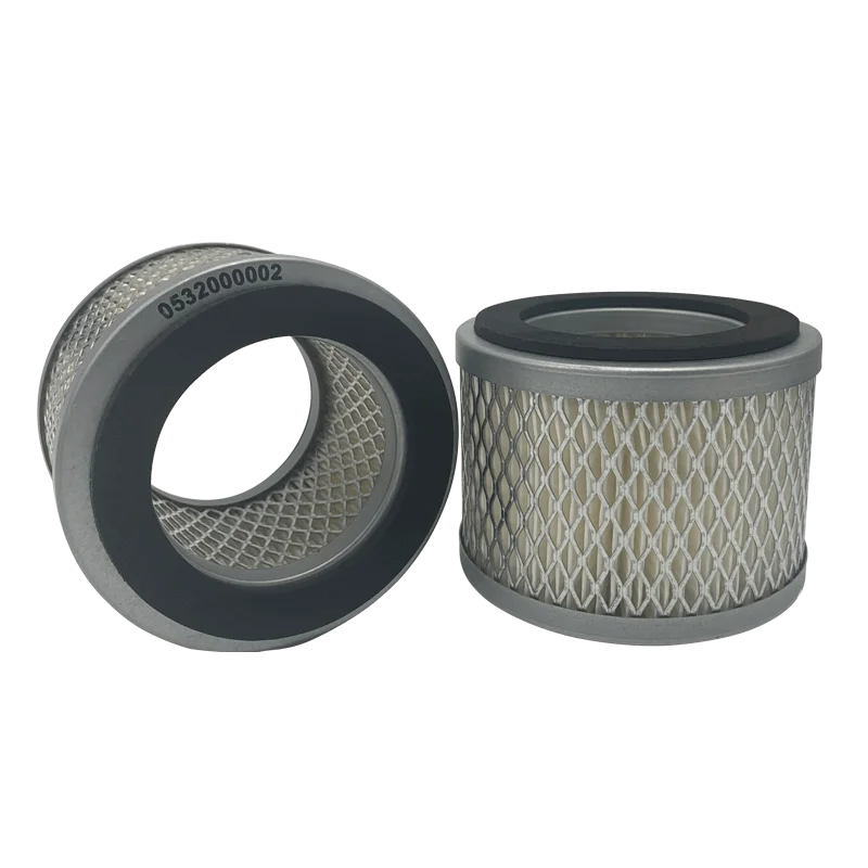 Air Filter Element Vacuum Pump Inlet High Efficiency Precision Filter