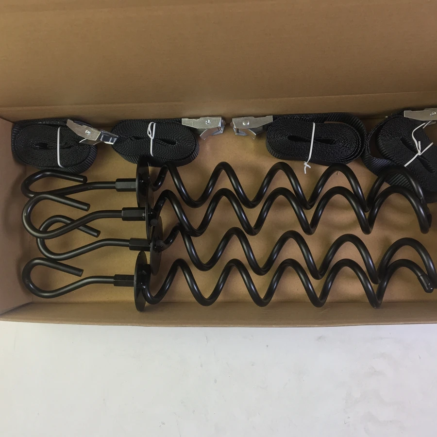 Outdoor Folding Ring Spiral Ground Anchor Ground Fixed Tent Swing Coil