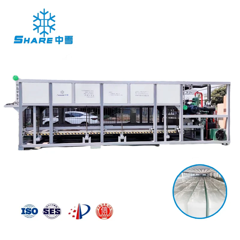 Large Scale Ice Block Plant, Ice Block Factory From China Low Price for Sale 50 Tons Per Day