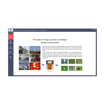 Wear Particle Analysis System for Oil Testing Equipment Analysis