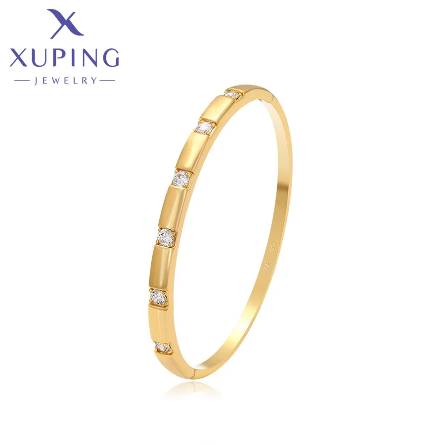 Creative 14k Gold Bangle for Women - Classic Design, OEM Welcome