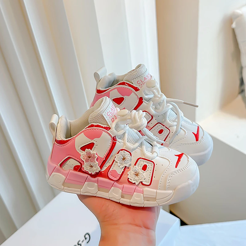 2023 Детские сетчатые дышащие кроссовки для