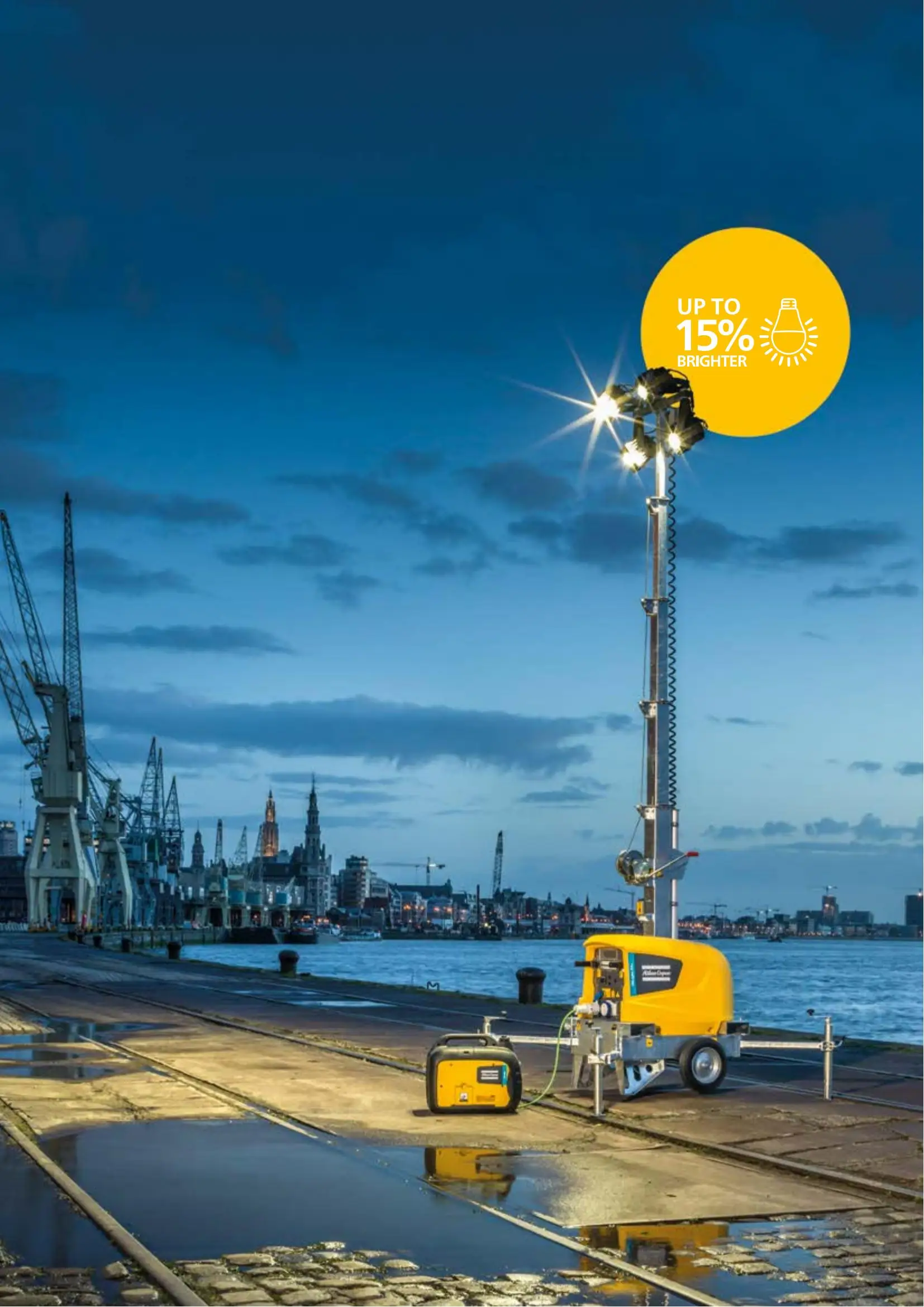 Atlas Copco Hilight V4+ V5+ Manual Portable Light Towers