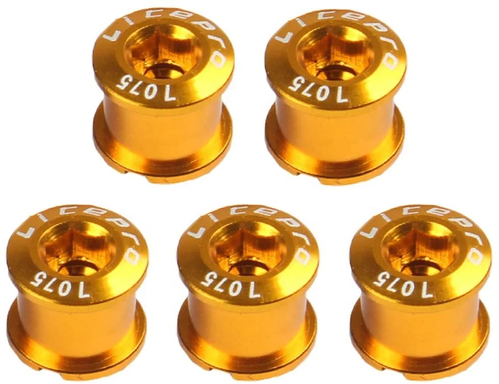 5pcs M8 Kit de Boulons Plateau Unique en Alliage d'aluminium