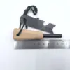 Magnesium rod small wooden handle fire starter